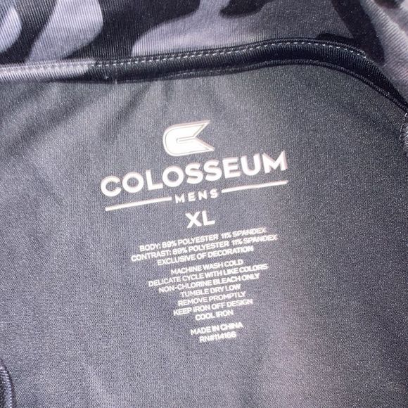 COLOSSEUM TCU HORNED FROGS GREY OPERATION HAT TRICK CAMO 1/4 ZIP PULLOVER XL - Picture 4 of 14